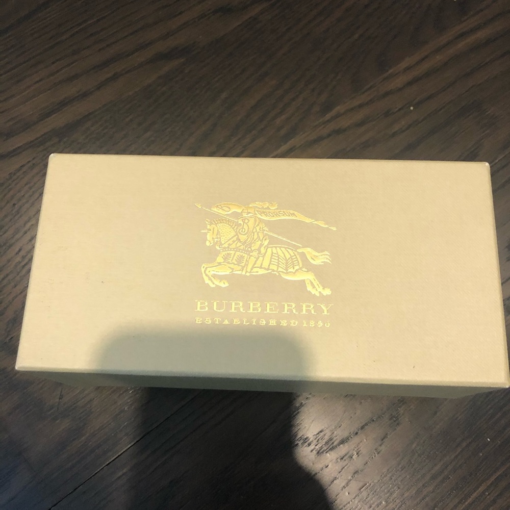 Women’s Burberry sunglasses.